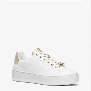 🆕Michael Kors Women's White Sneakers